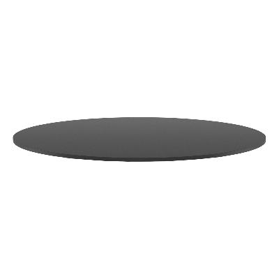 max table top 90dia black  