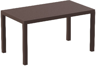 siesta ares 140 table 1400x800 - chocolate 