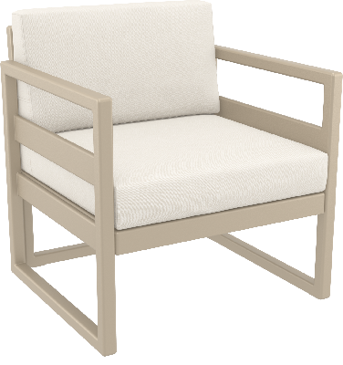 siesta mykonos lounge arm chairs 