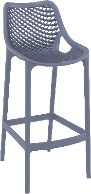 siesta air bar stool 75cm (bar height) 