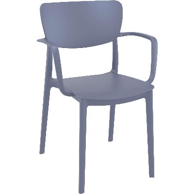 lisa armchair - anthracite  