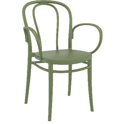 victor xl chair - olive green  