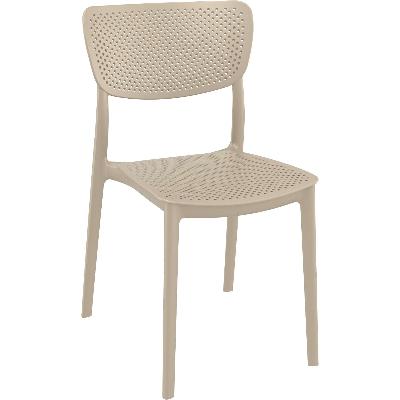 lucy chair - taupe  