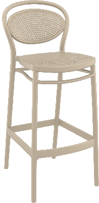 siesta marcel bar stools 75cm ( bar height) 