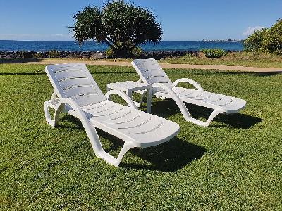 siesta havana sun lounger 3 piece outdoor setting (moq: 2) 