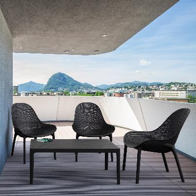 siesta sky outdoor comfort lounge 4 piece set 