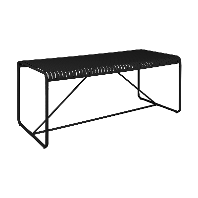 bordeaux table 180x80 - black 