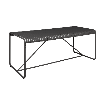 bordeaux table 180x80 - dark grey 