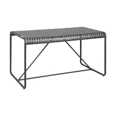 bordeaux table 140x80 - dark grey 