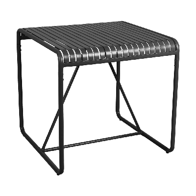 bordeaux table 80x80 - dark grey 