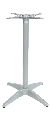durafurn astoria aluminium bar table base 