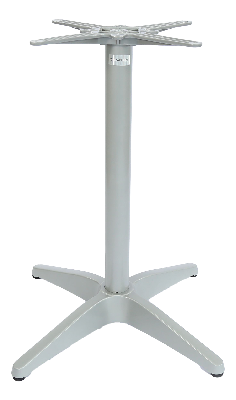 durafurn astoria table base - precious silver 
