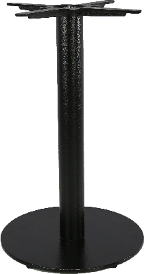 durafurn disco table base black - 450dia 