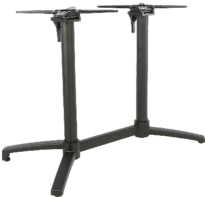 durafurn seattle twin folding table base 