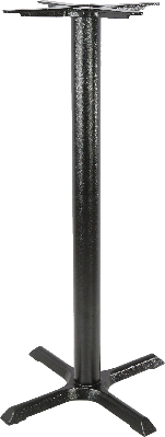 durafurn marlo bar table base - black 
