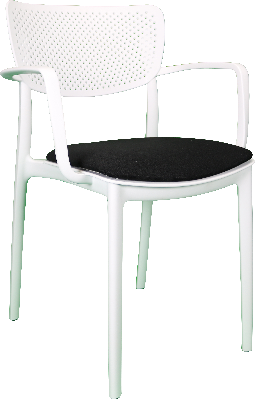 siesta loft arm chairs with cushion 