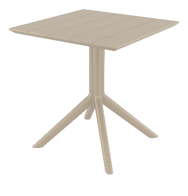 siesta paris table 70 - taupe 