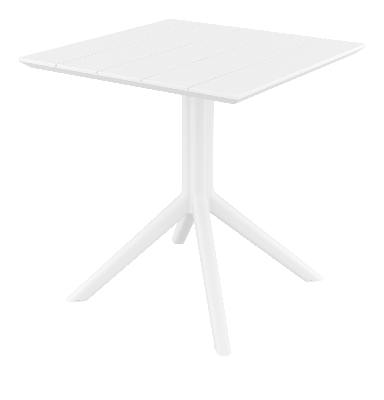 siesta paris table 70 - white 