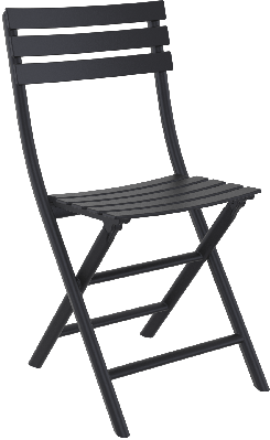 siesta helen folding chair - black 