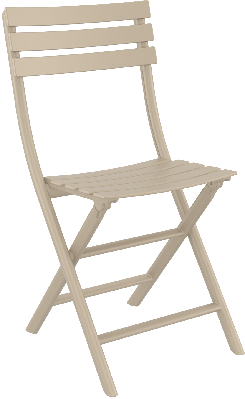 siesta helen folding chair - taupe 