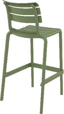 siesta helen barstool 75 - olive green 