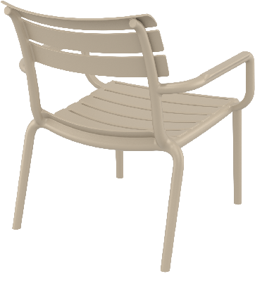 siesta paris lounge armchair - taupe 