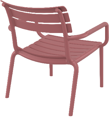 siesta paris lounge armchair - marsala 