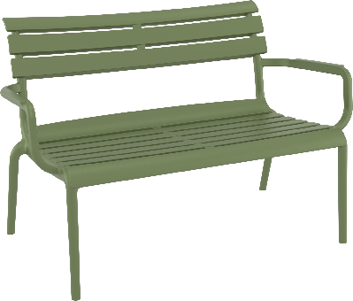 siesta paris 2 seat bench seat 
