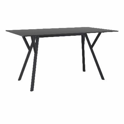 siesta max table 140 - black 
