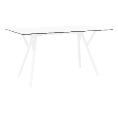 siesta max table 140 - white 