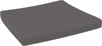 siesta paris lounge armchair cushion - dark grey 