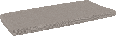 siesta paris bench seat cushion - light brown 