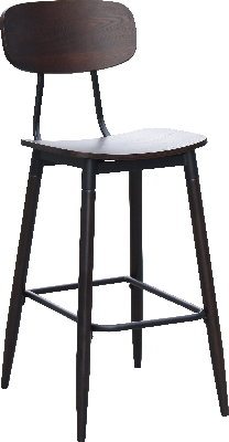 durafurn austin barstool - ply seat 