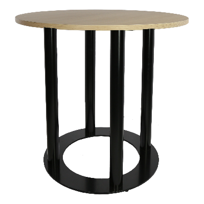 durafurn isaac bar height halo base 749dia black (3 to 6 week approx. lead-time) 