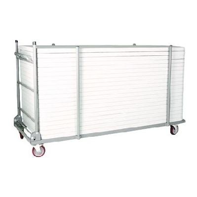 durafurn manhattan trestle package - 10x tables - with 1x trolley 