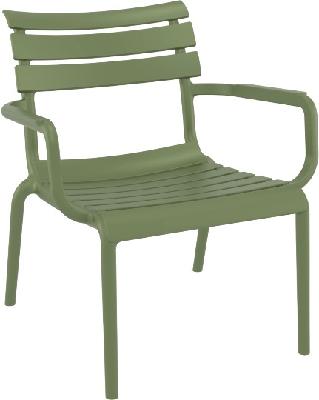 paris lounge armchair - olive green&nbsp; 