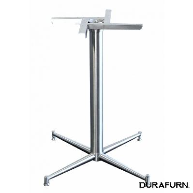 durafurn stirling stainless steel table bases 