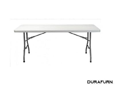 durafurn manhattan trestle table 242 rectangle 