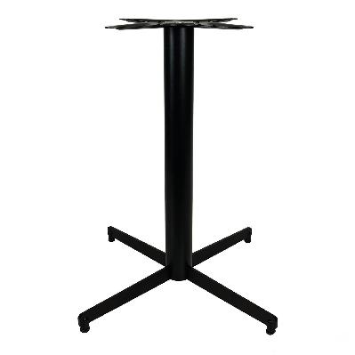 durafurn stockholm coffee base - round pole - black 