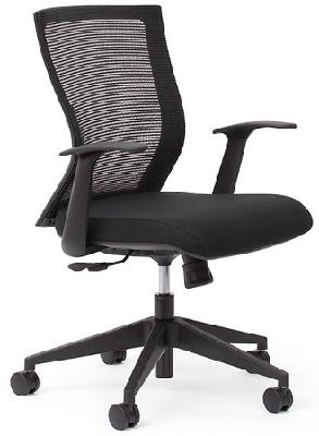 balance task chair with fixed arms