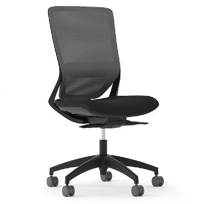 engage office meeting and reception chair black