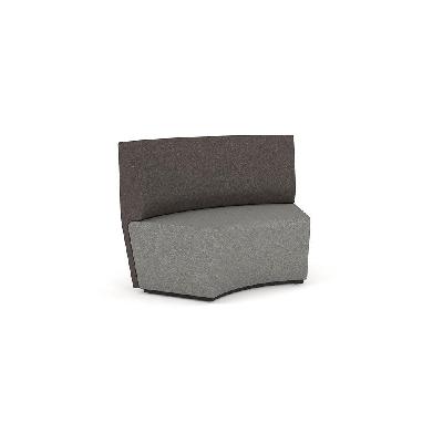 motion loop curved outer backrest lounge 