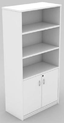 om half door cabinet 900 x 450 x 1800mm white