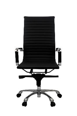 aero high back pu office chair - with arms 
