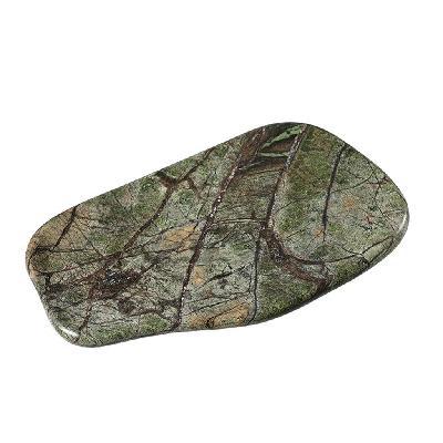 granor simple marble plate - green 