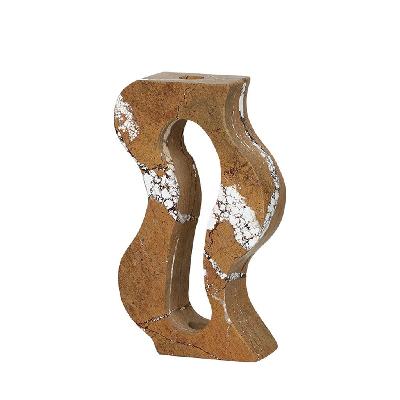 lunelle marble hollow bottle - coffee 