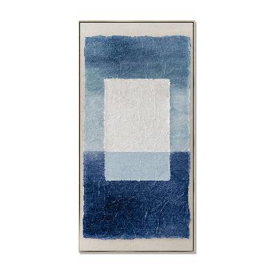 cerulea outline 60 x 120cm framed canvas - natural