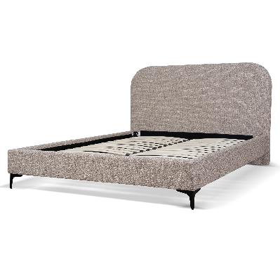 meredith queen bed frame - stonish beige