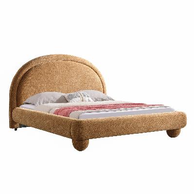 elvane king bed - breeze ochre