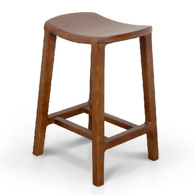 judy 62cm bar stool - walnut 